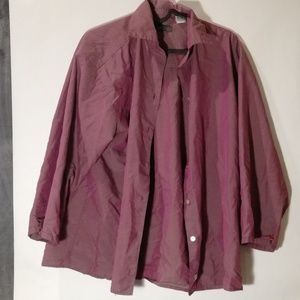 GAP VINTAGE satiny shine button up